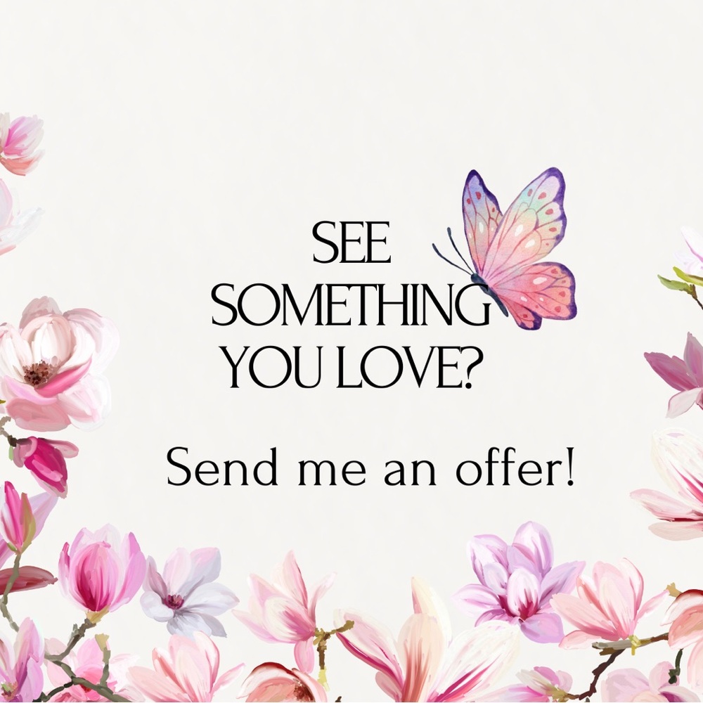 Offers always make my day because it tells me my designs make you happy!